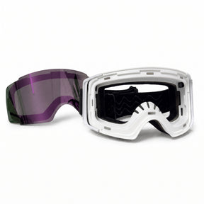 Antiparra para nieve Magnetica SKY | Lente morado