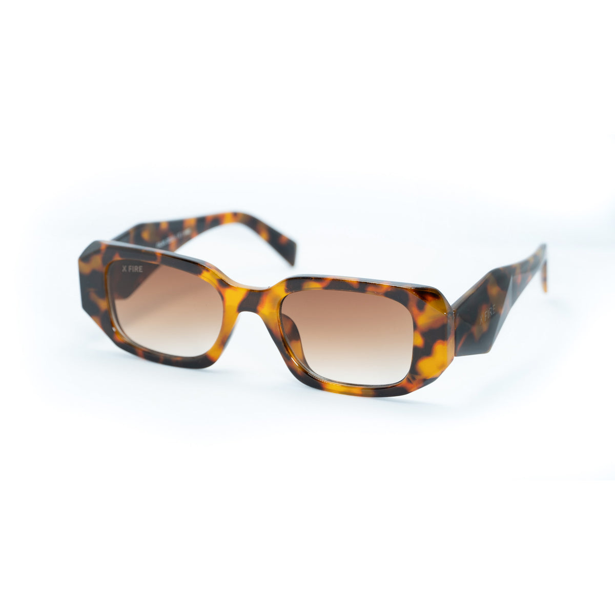 Lente de sol Bombay Animal Print / Café UV400 X FIRE