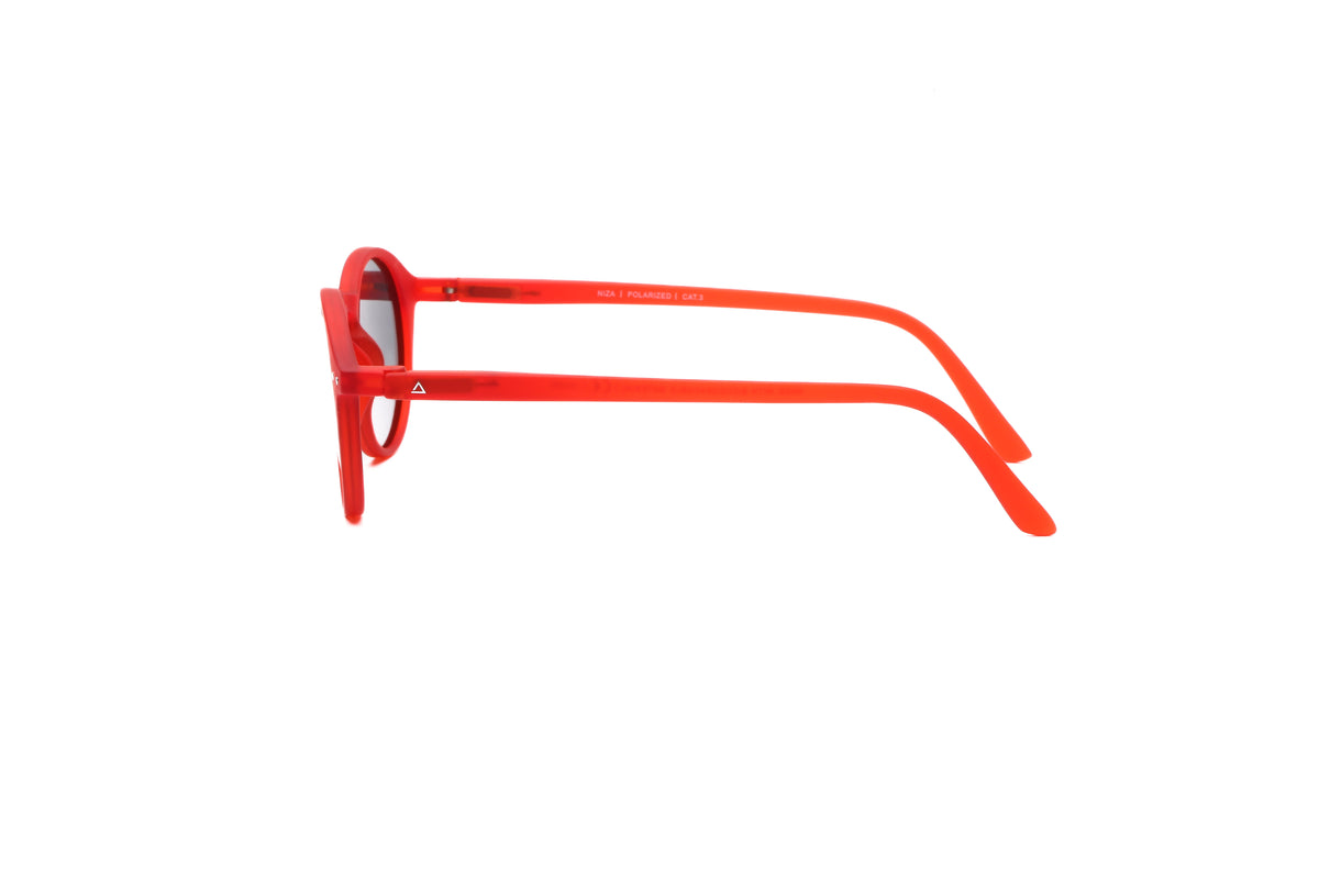 Lente de sol Rojo Niza / Negro UV400 X FIRE