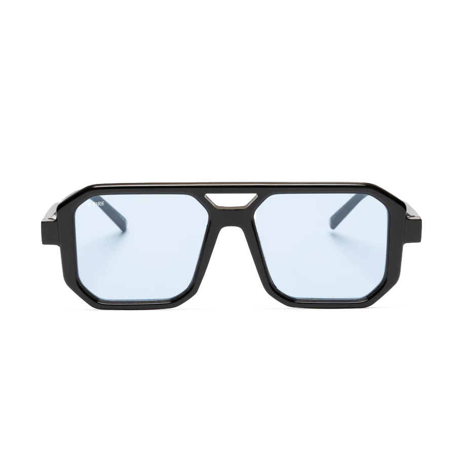 Lente de sol Cassis Negro / Azul UV400 X FIRE