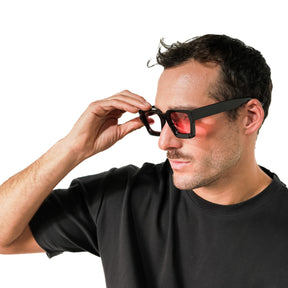 SPARGI BLACK | RED MIRROR