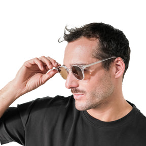 GRECO PLUS TRANSPARENT | BROWN MIRROR