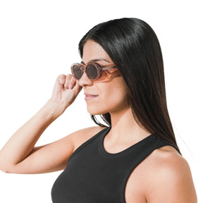 MAINZ TRANSPARENT BROWN | BROWN MIRROR