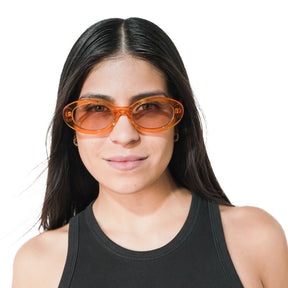 MAINZ ORANGE | TRANSPARENT BROWN