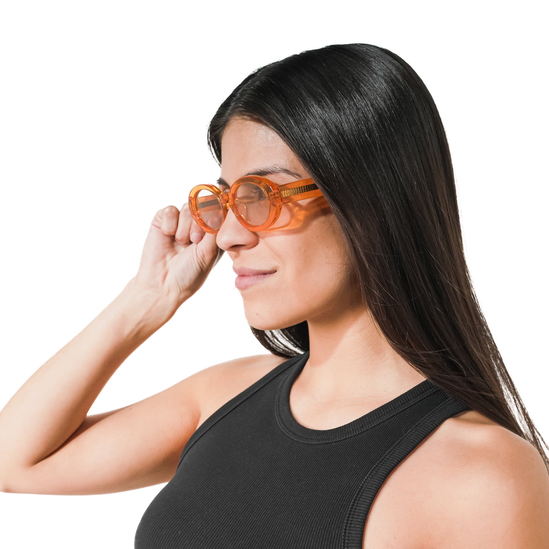 MAINZ ORANGE | TRANSPARENT BROWN