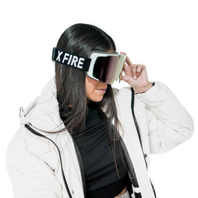 Antiparra para nieve Magnetica SKY | Lente morado