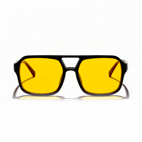 Lente de sol Negro Arezzo / Amarillo UV400 X FIRE