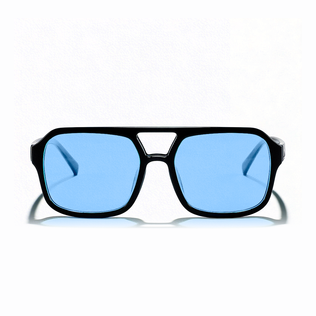 Lente de sol Negro Arezzo / Azul UV400 X FIRE