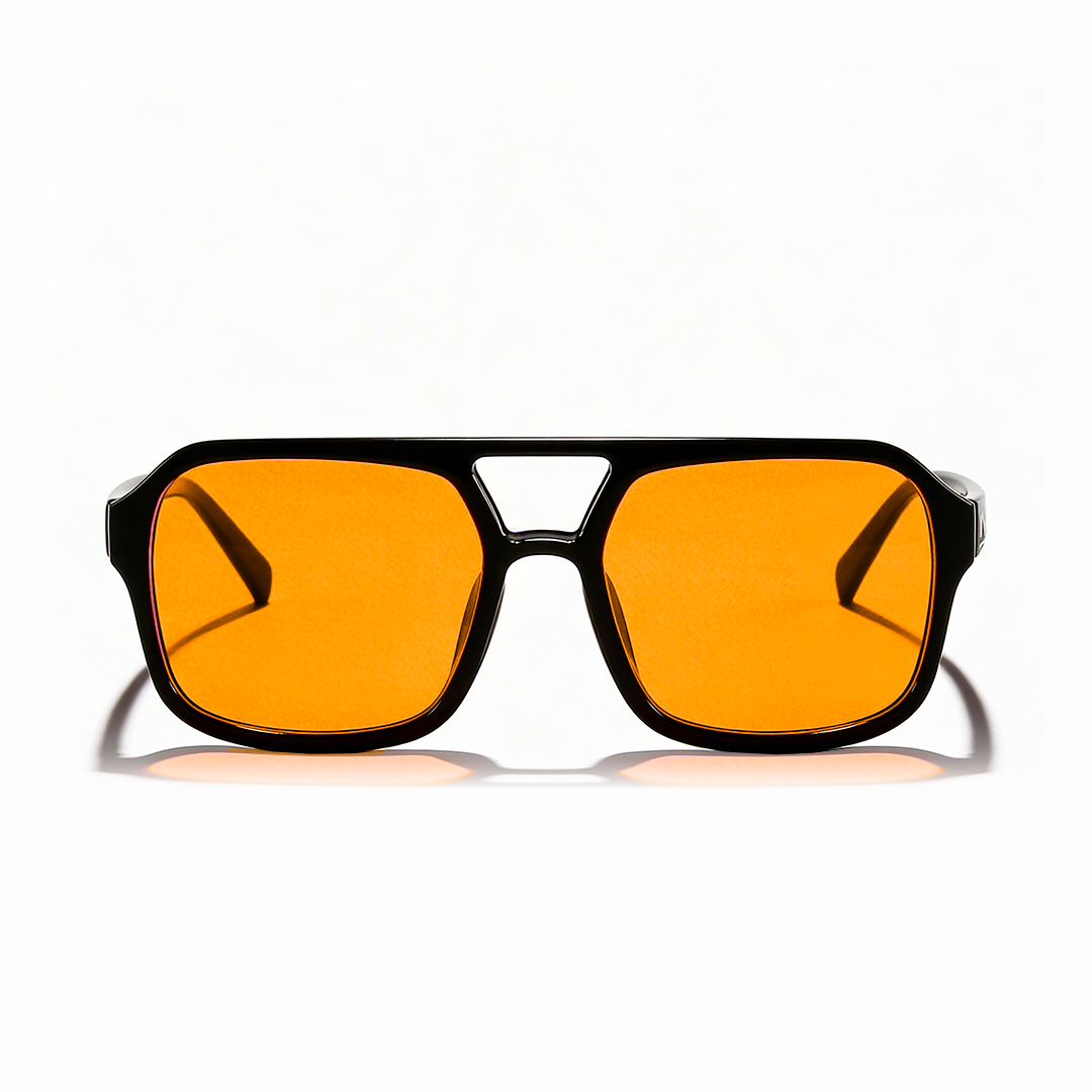 Lente de sol Negro Arezzo / Naranjo UV400 X FIRE