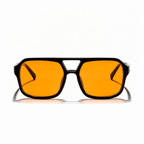 Lente de sol Negro Arezzo / Naranjo UV400 X FIRE