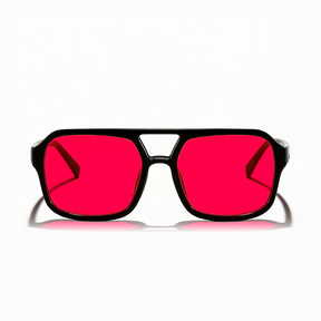 Lente de sol Negro Arezzo / Rojo UV400 X FIRE
