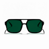 Lente de sol negro Arezzo / Verde UV400 X FIRE
