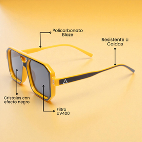 CASSIS BLACK/YELLOW | BLACK MIRROR