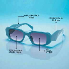 BOMBAY TURQUOISE | BLUE MIRROR