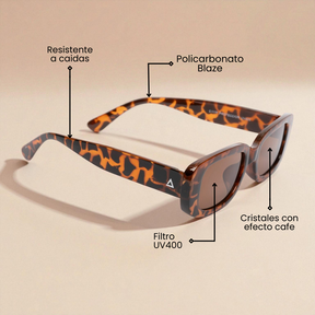 NOAM ANIMAL PRINT | BROWN MIRROR