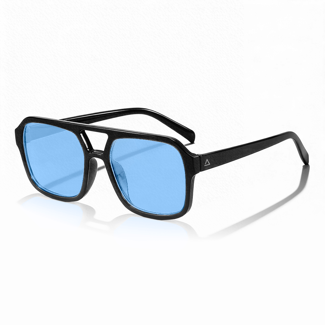Lente de sol Negro Arezzo / Azul UV400 X FIRE