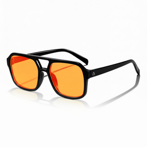 Lente de sol Negro Arezzo / Naranjo UV400 X FIRE