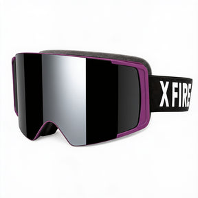 Antiparra para nieve color morado Sky | Lente negro