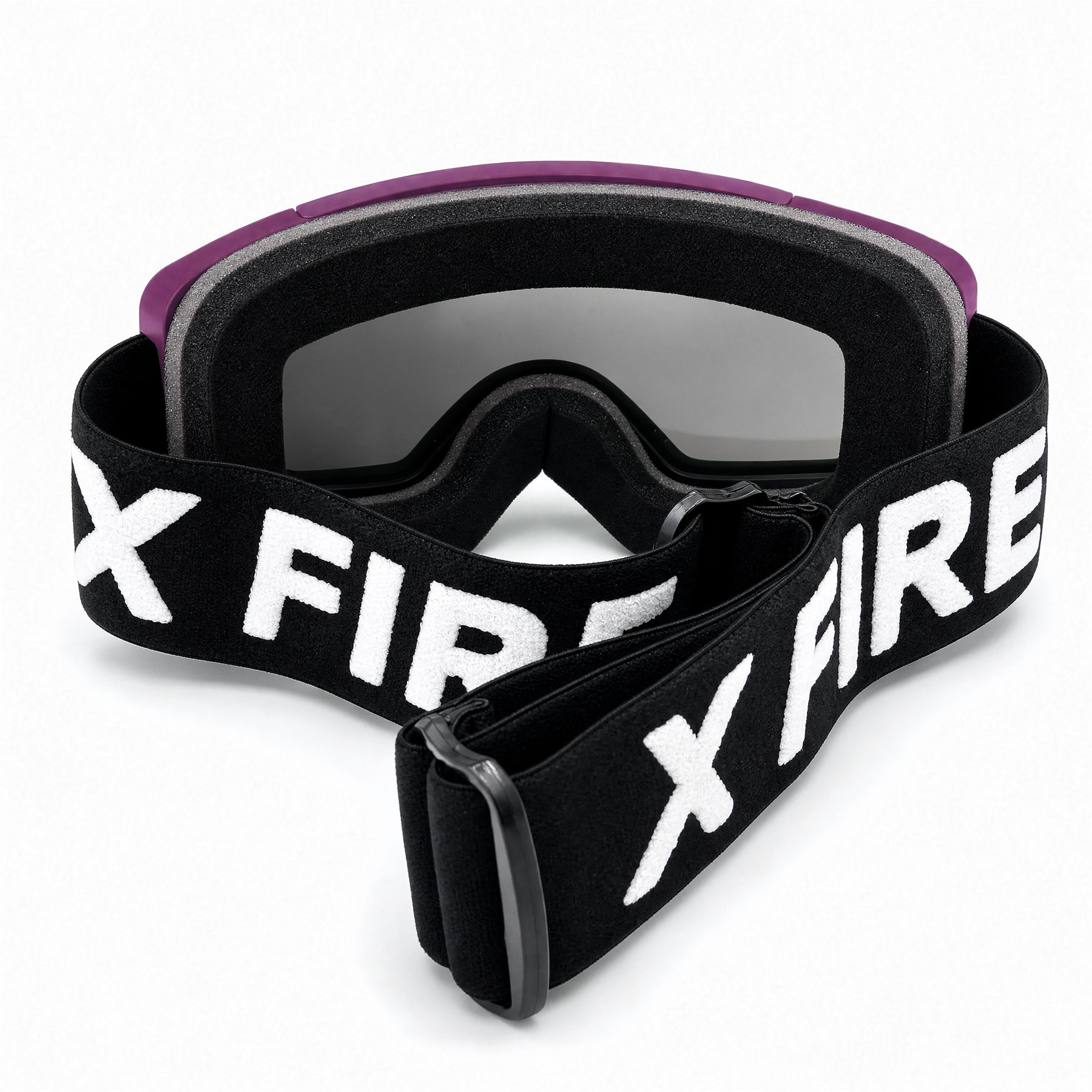 Antiparra para nieve color morado Sky | Lente negro