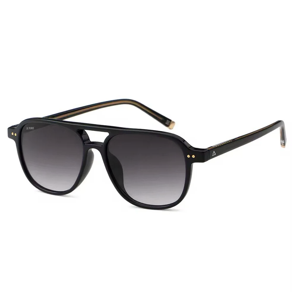 Lente de sol Manzini Negro / Negro UV400 X FIRE