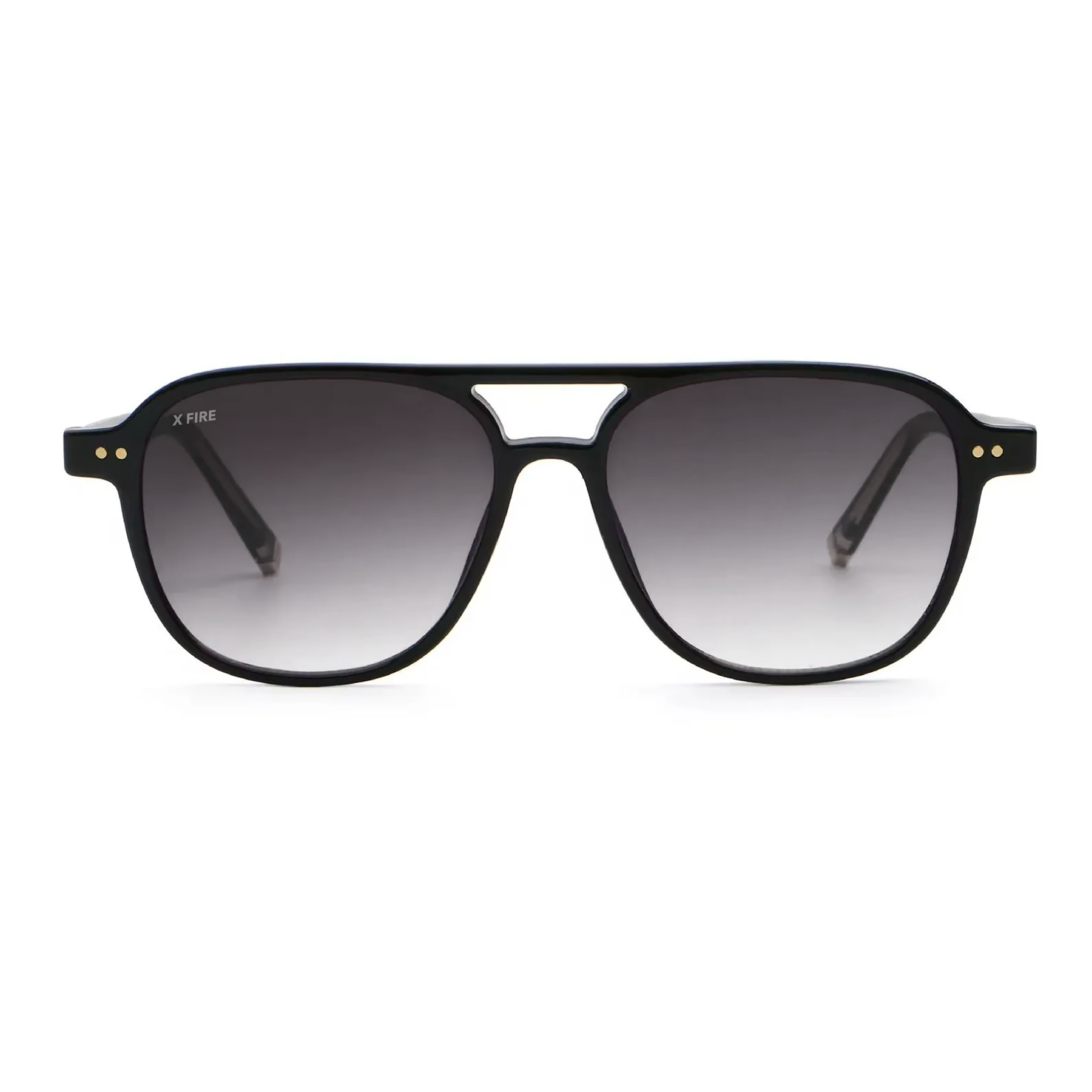 Lente de sol Manzini Negro / Negro UV400 X FIRE