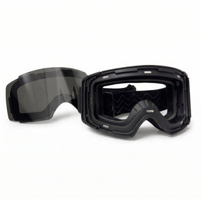 Antiparra para nieve color negro SKY | Lente gris