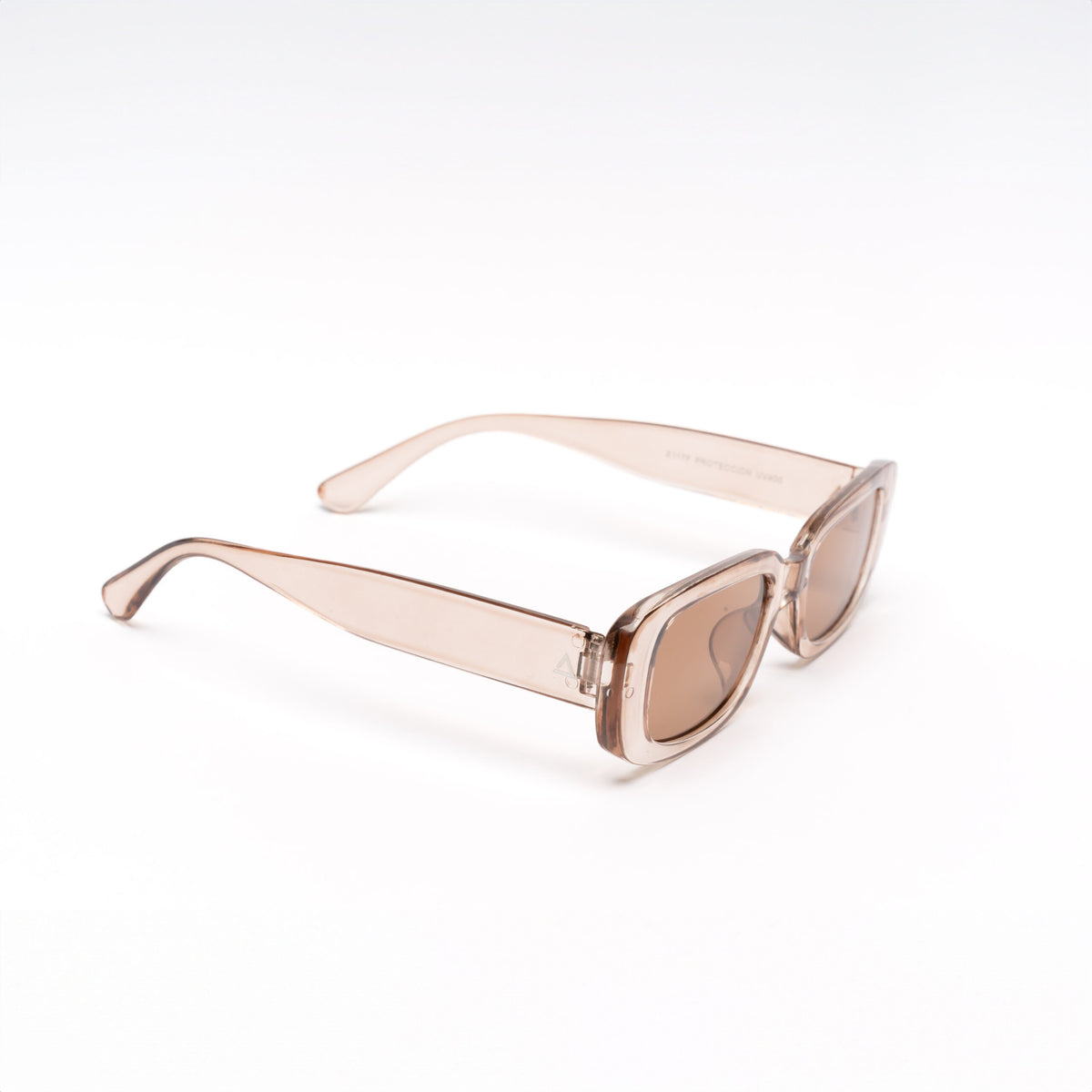 NOAM TRANSPARENT BROWN | BROWN MIRROR