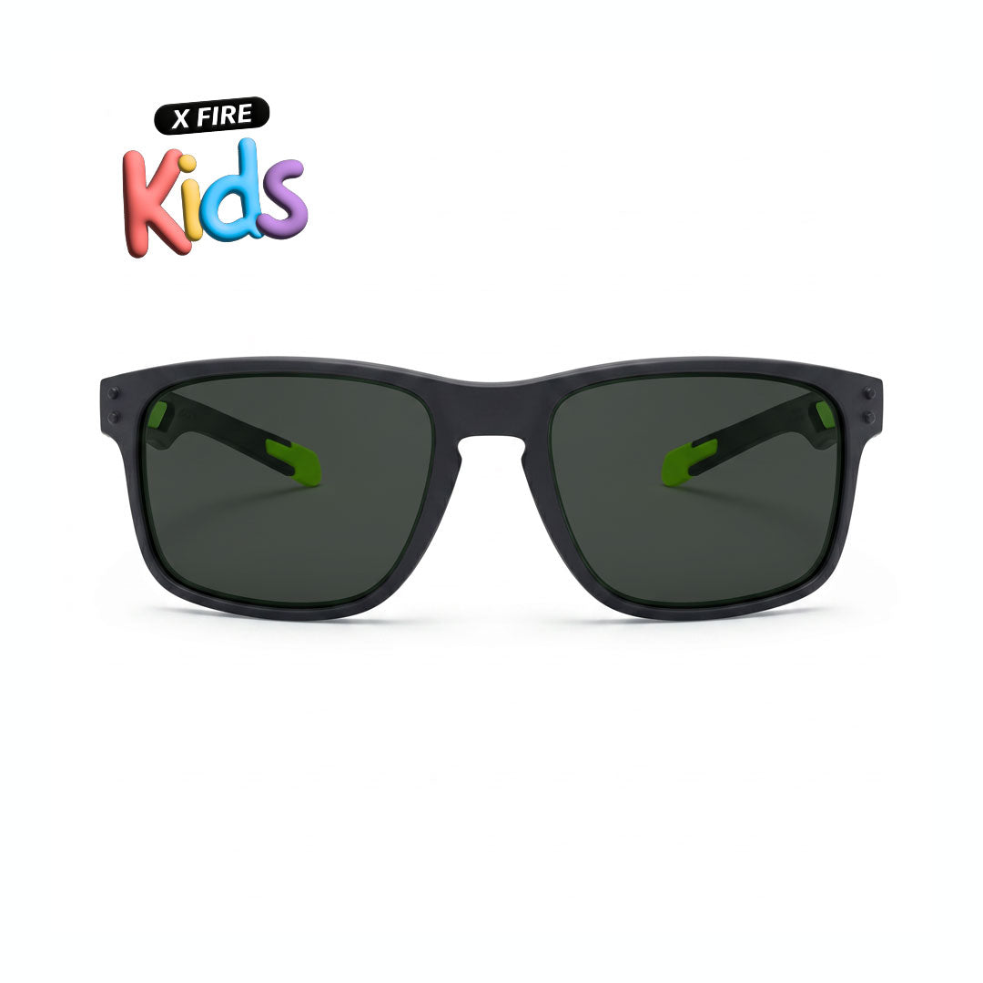 Lente de sol Negro Olaff / Negro UV400 X FIRE