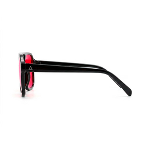 Lente de sol Negro Arezzo / Rojo UV400 X FIRE