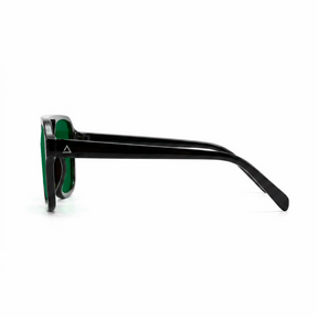 Lente de sol negro Arezzo / Verde UV400 X FIRE