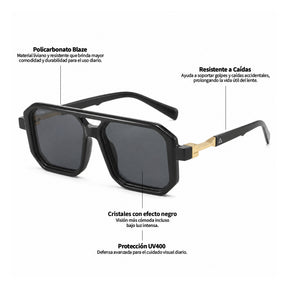 Lente de sol Bali 2.0 negro / Negro UV400 X FIRE