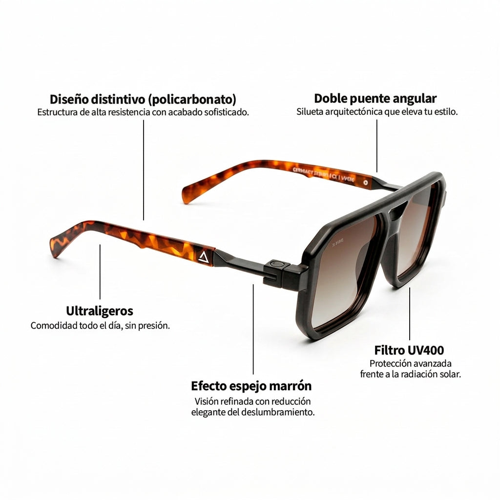 Lente de sol Bali 2.0 Matte café / Café UV400 X FIRE