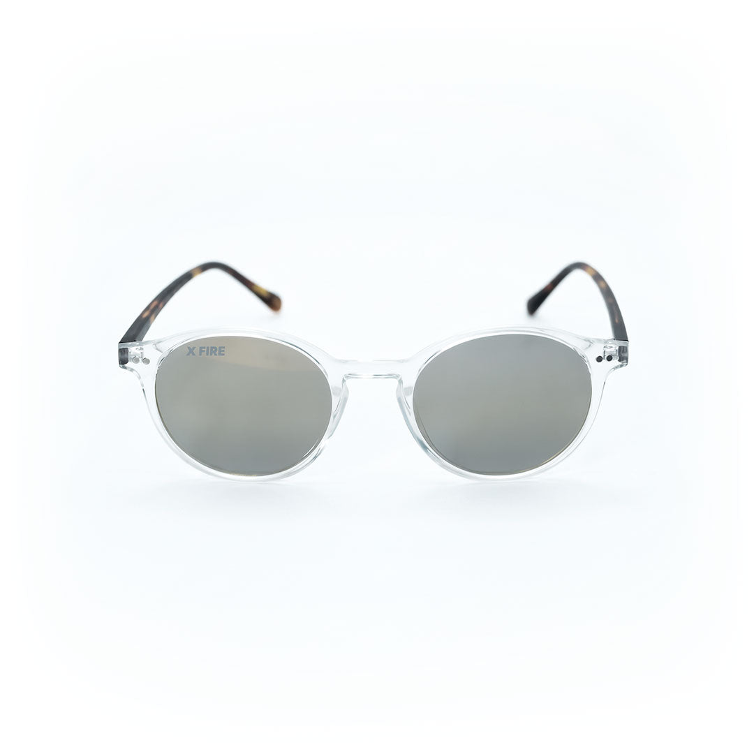 Lente de sol Transparente Niza / Negro UV400 X FIRE