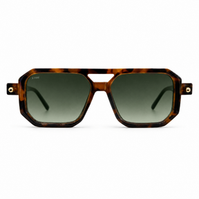 Lente de sol Bali Animal Print / Verde UV400 XFIRE