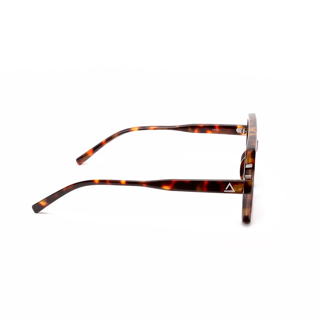 Lente de sol Animal Print Cassis / Café UV400 X FIRE