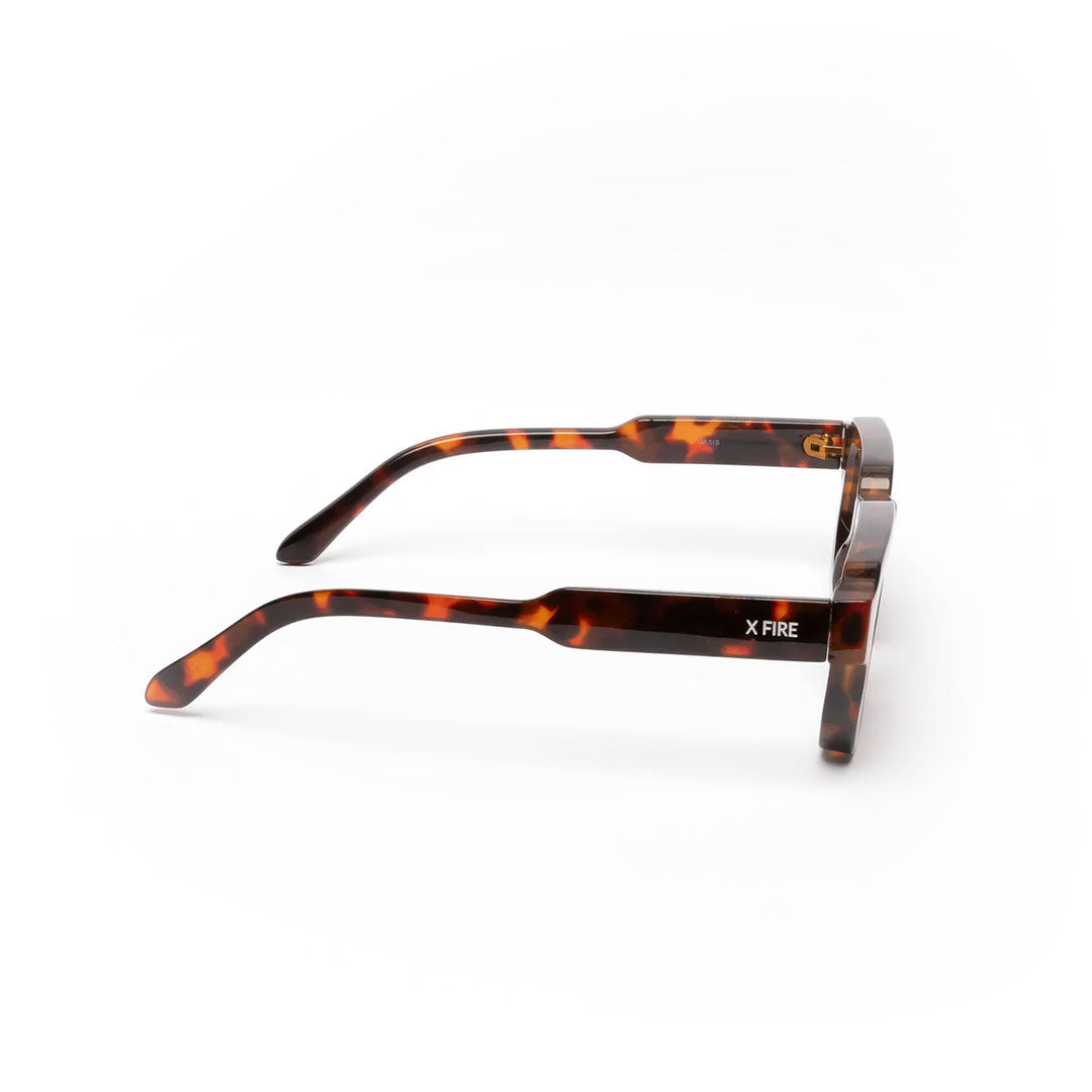 Lente de sol Animal Print Oasis / Verde UV400 X FIRE