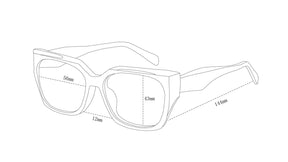 ALESSA BLUE | BLUE MIRROR