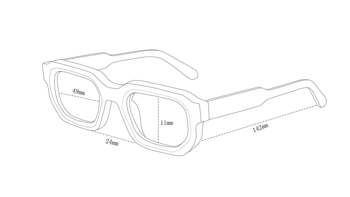 Lente de sol Animal Print Oasis / Negro UV400 X FIRE