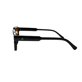 Lente de sol Negro Oasis / Naranjo UV400 X FIRE