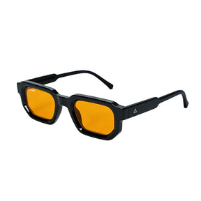Lente de sol Negro Oasis / Naranjo UV400 X FIRE