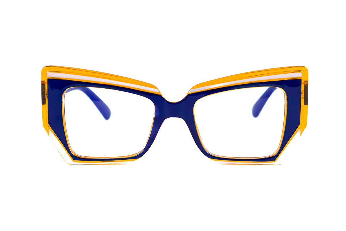 EMMA ORANGE BLUE | OPTICAL MIRROR