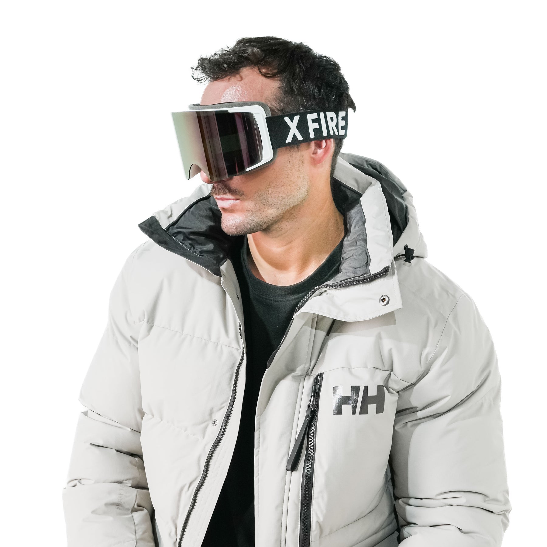 Antiparra para nieve Magnetica SKY | Lente morado