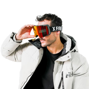 Antiparra para nieve Magnetica SKY | Lente rojo