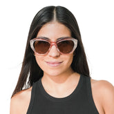IDALIA PINK  | BROWN MIRROR
