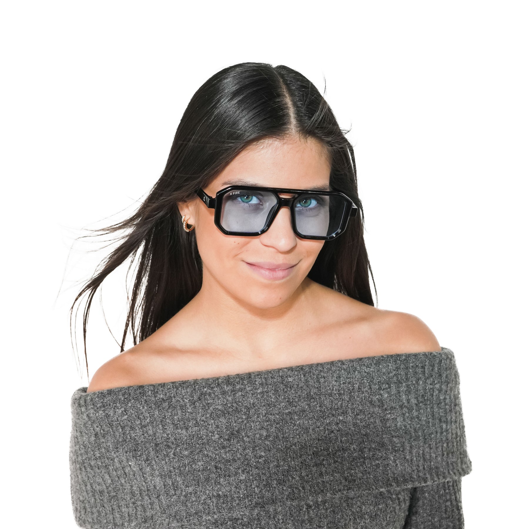 CASSIS BLACK | BLUE MIRROR