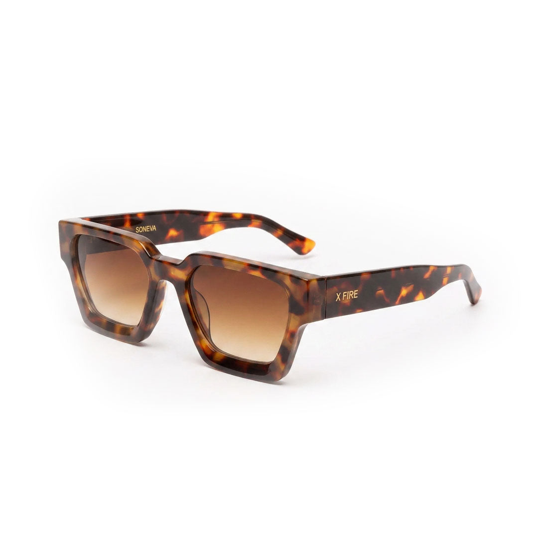 Lente de sol Animal Print Soneva / Café UV400 X FIRE
